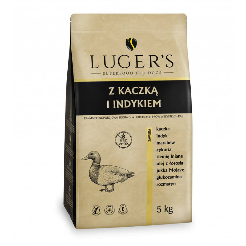 Luger's indyk, kaczka adult 5 kg