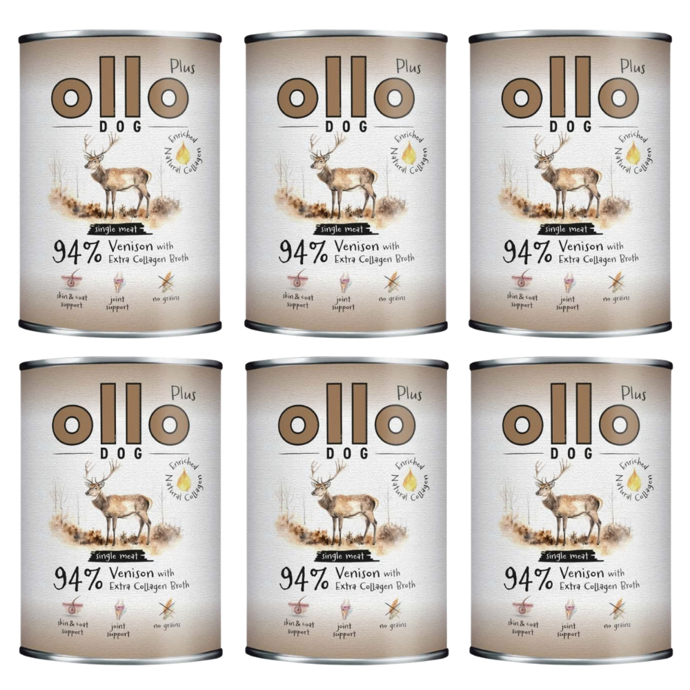 Ollo Plus jeleń 400 g × 6