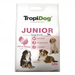 Tropidog Premium indyk junior duże rasy 2,5 kg