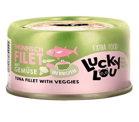 Lucky Lou Extrafood tuńczyk z warzywami 70 g