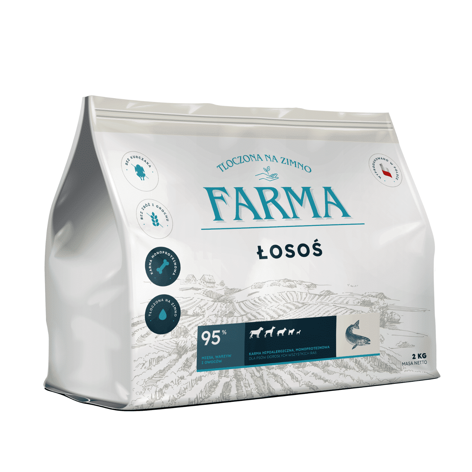 Farma łosoś adult 2 kg × 6