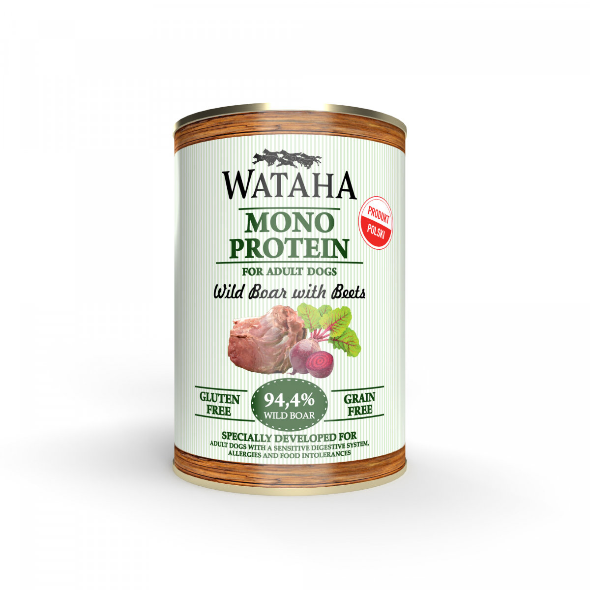 Wataha Mono dzik 400 g × 12