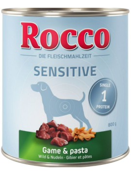 Rocco Sensitive dziczyzna z makaronem 800 g
