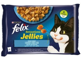 Purina Felix Sensations ryba 85 g × 4