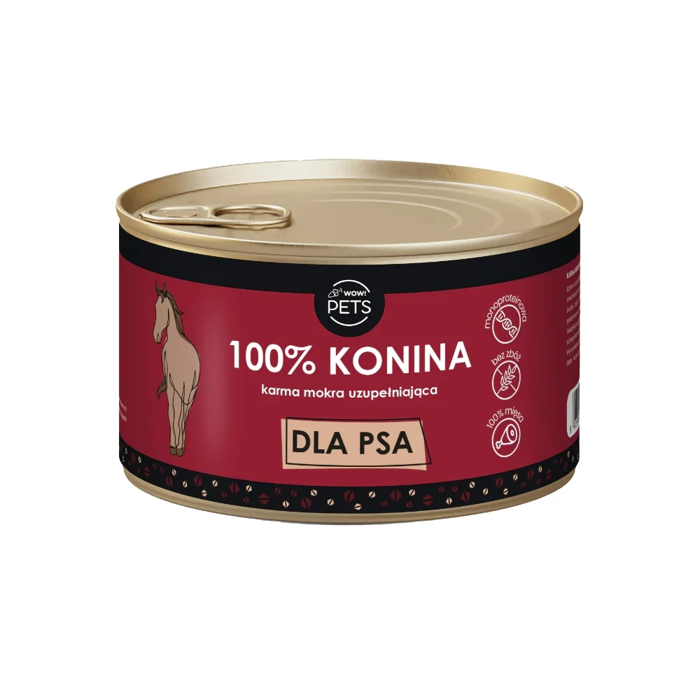 WOW!PETS BARF konina 410 g