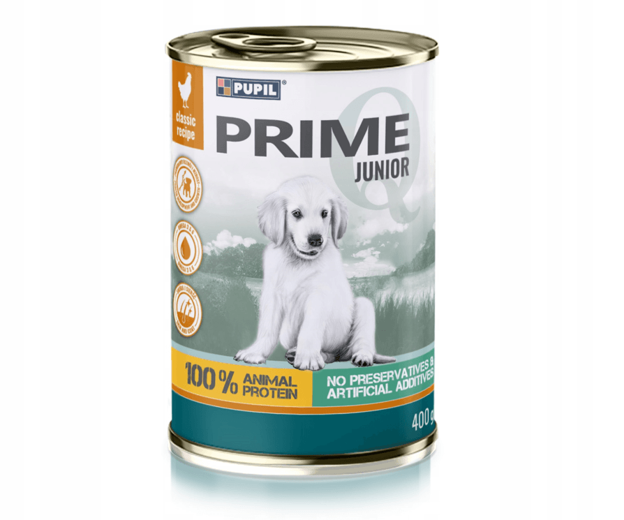 Pupil Prime kurczak junior 400 g