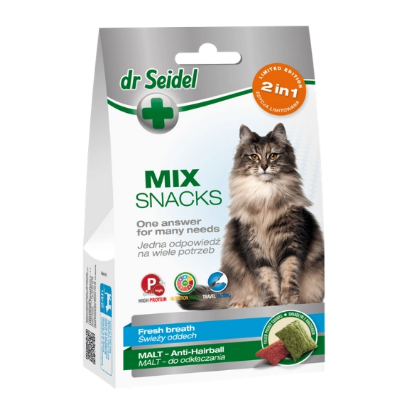 Dr Seidel Mix Snacks Hairball 60 g