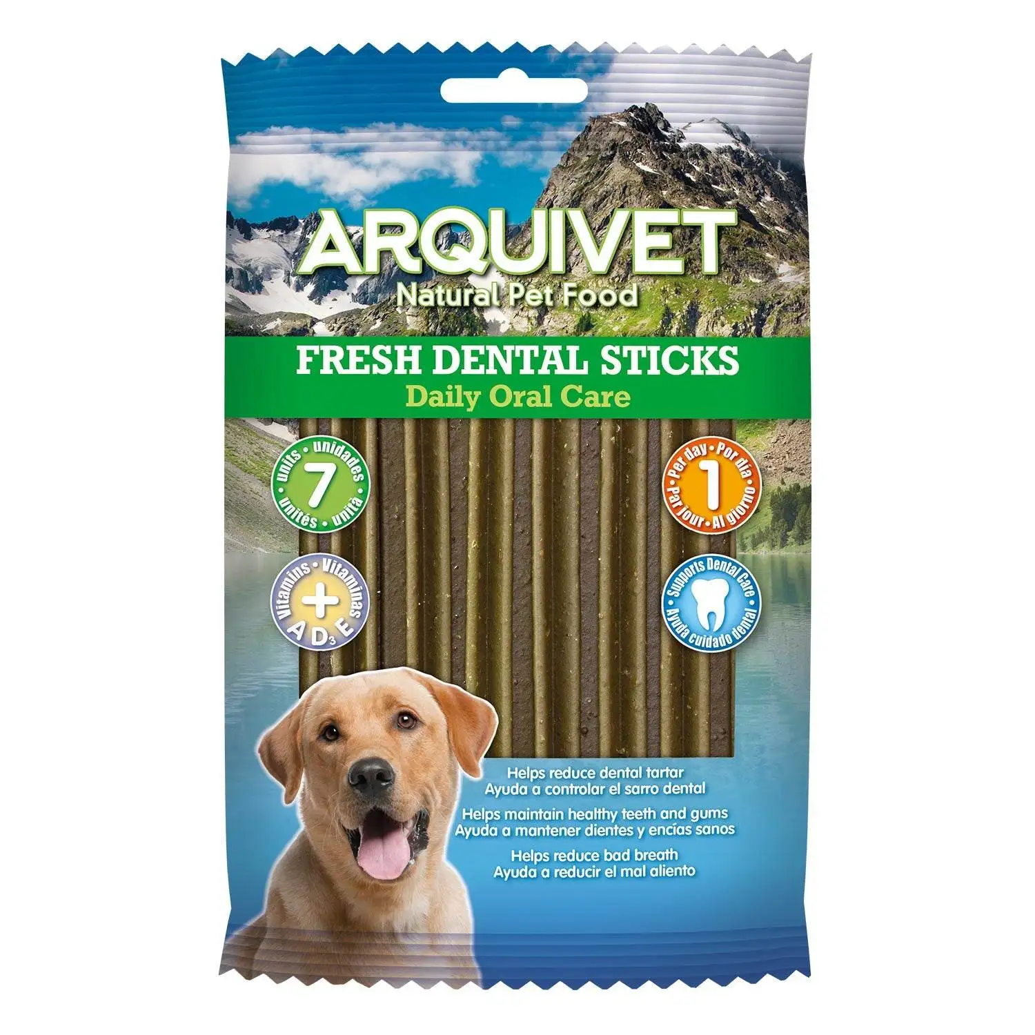 Arquivet Fresh Dental Sticks zielona herbata