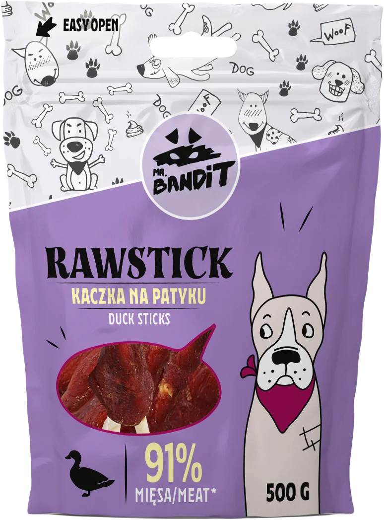 Mr. Bandit Rawstick kaczka 500 g