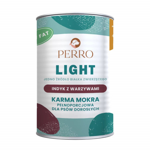 Perro Light indyk adult 400 g