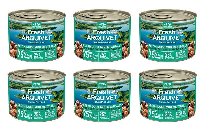 Arquivet Fresh kaczka adult małe rasy 200 g × 6