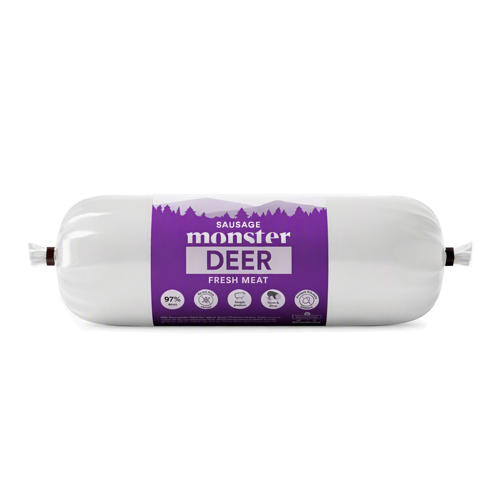 Monster Dog Sausage jeleń adult 400 g