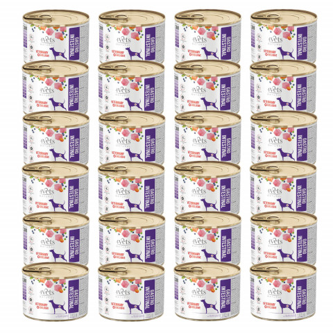 4Vets Natural Gastro Intestinal indyk, łosoś 185 g × 24