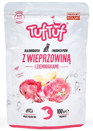 Tuf Tuf wieprzowina z ziemniakiem 100 g