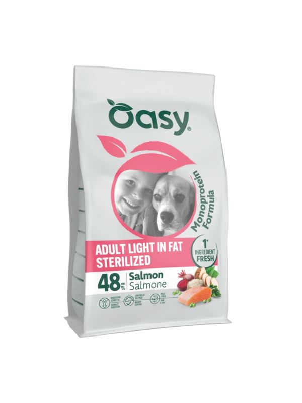 Oasy Monoprotein łosoś adult 2 kg