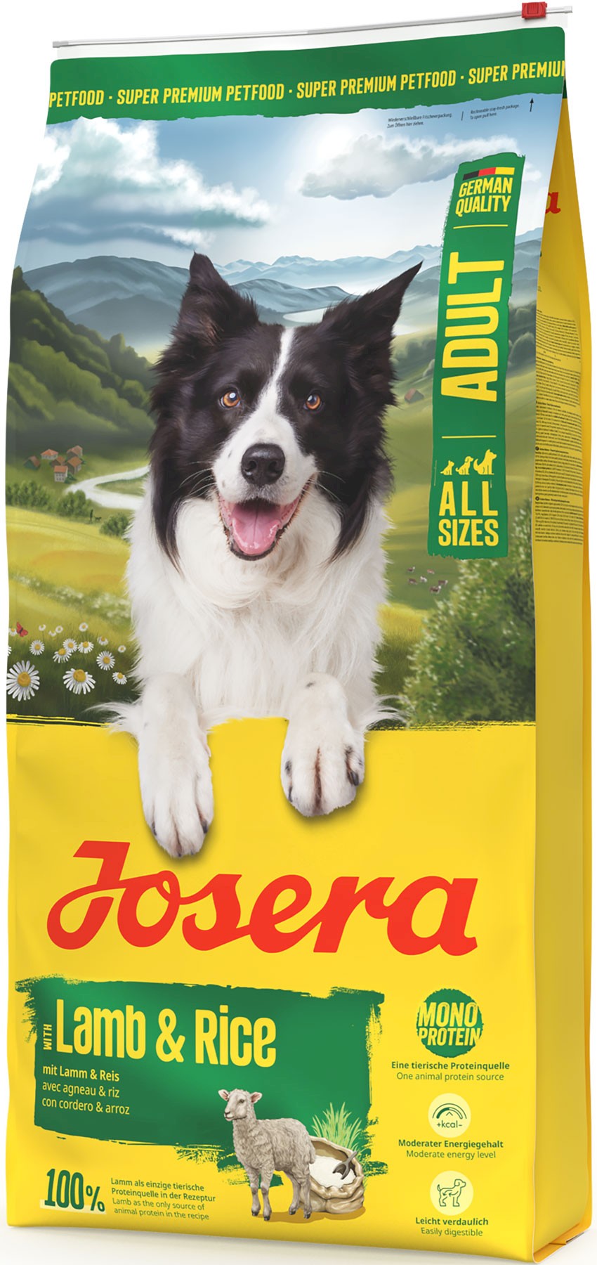 Josera jagnięcina, ryż adult 12,5 kg