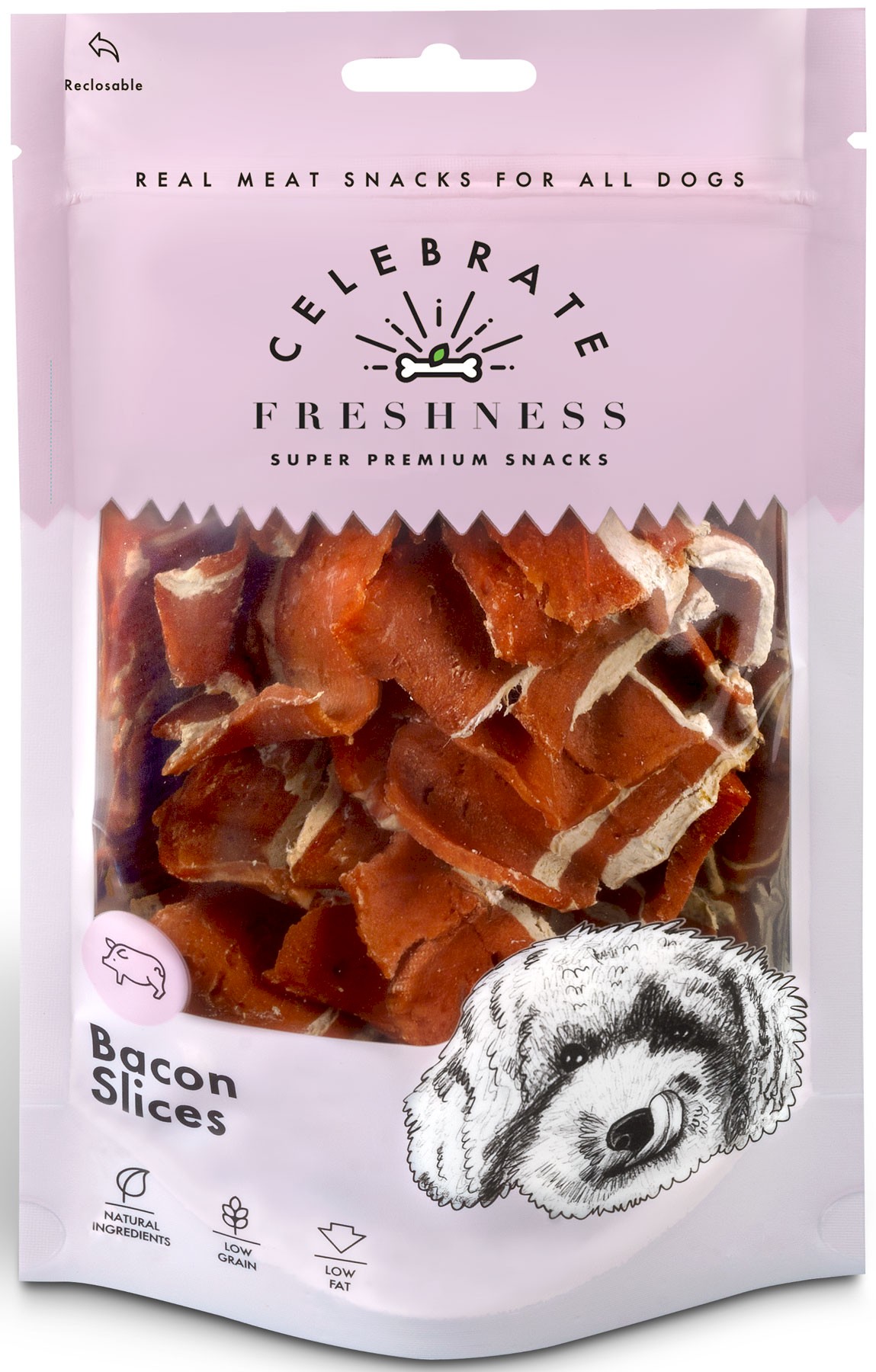 Perfect Pet Celebrate Freshness plasterki z wieprzowiną 100 g