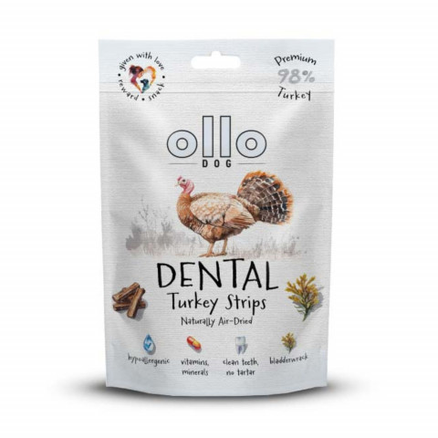 Ollo Air Dried Dental indyk 80 g