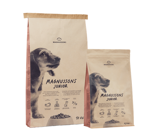 Magnusson Dog Meat/Biscuit wołowina junior 4,5 kg
