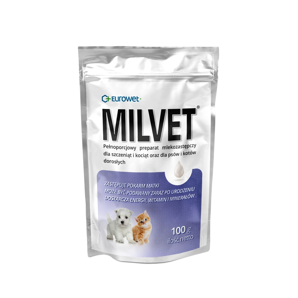 Eurowet Milvet mleko zastępcze puppy 100 g