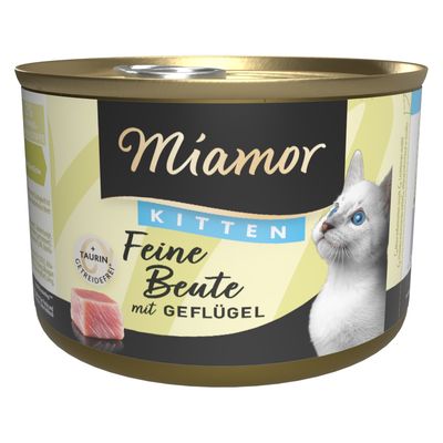 Miamor Feine Beute drób kawałki kitten 185 g × 24