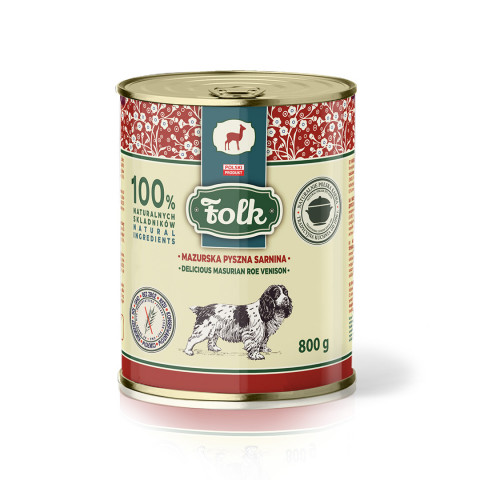 Folk Mazurska pyszna sarna adult 800 g