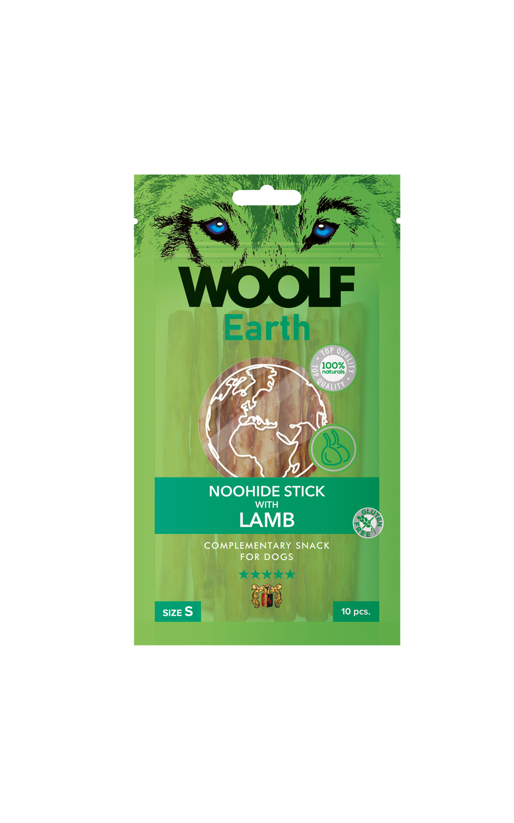 Woolf Earth Noohide jagnięcina małe rasy 90 g