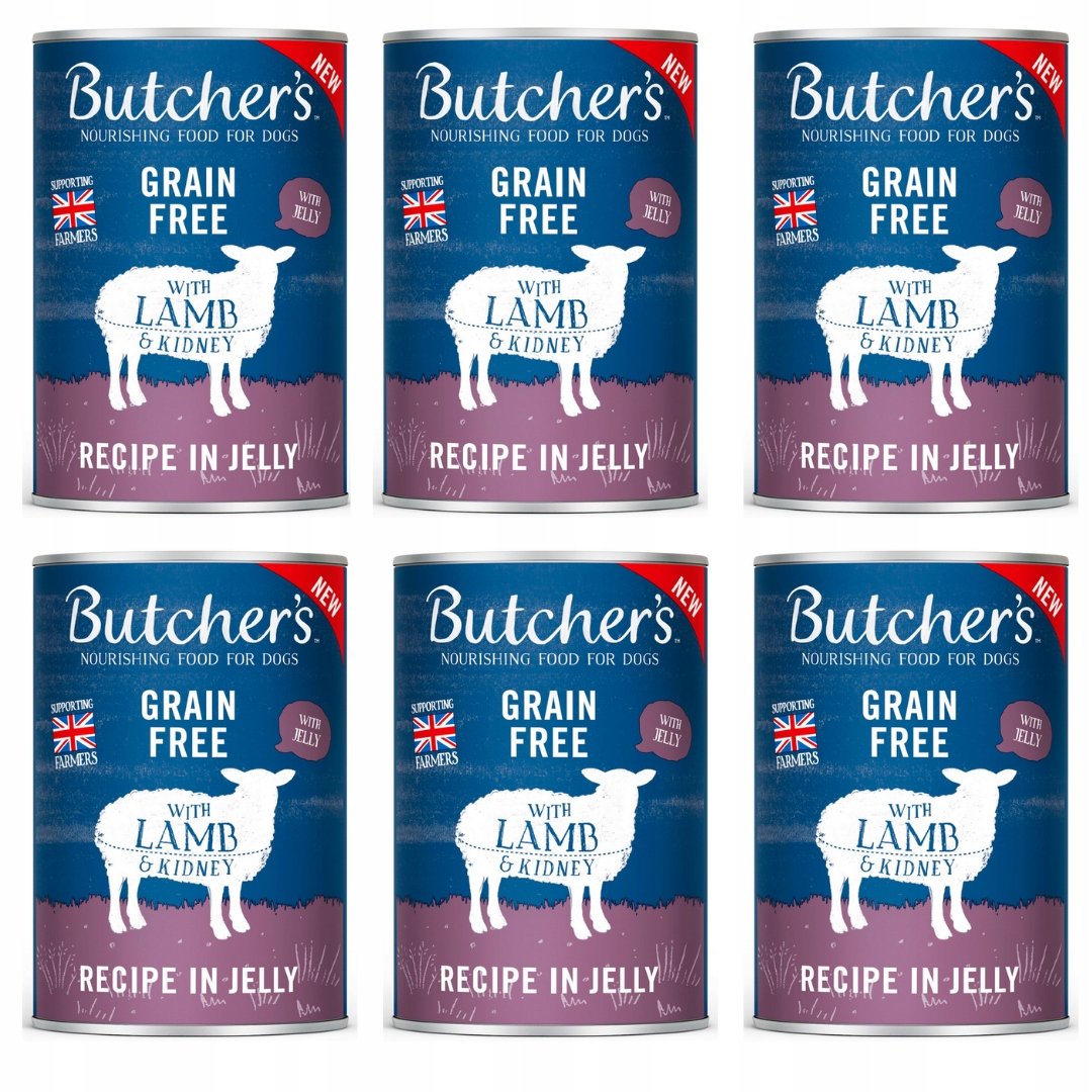 Butcher's Original jagnięcina 400 g × 6