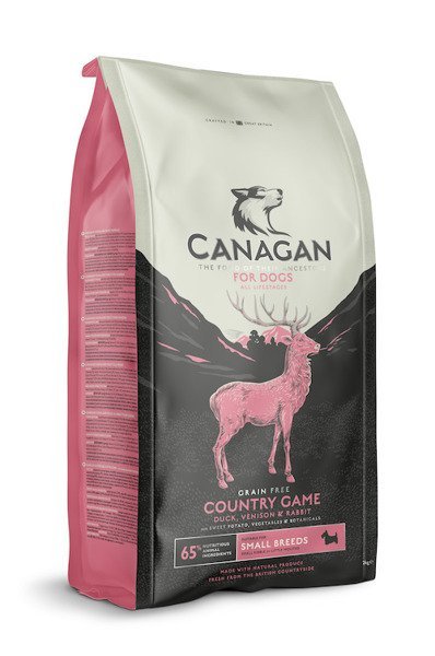Canagan Country Game kaczka, królik, sarna małe rasy 6 kg