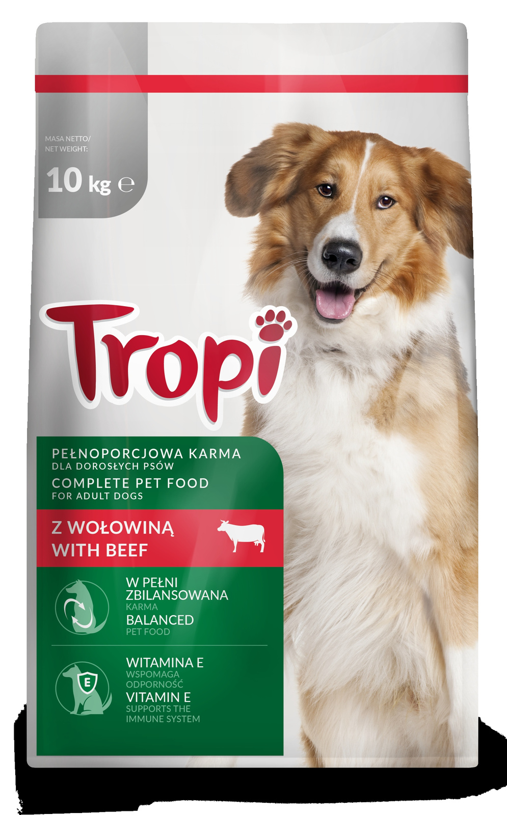 Tropi wołowina adult 10 kg