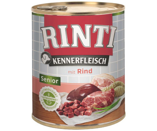 Rinti Kennerfleisch wołowina senior 800 g