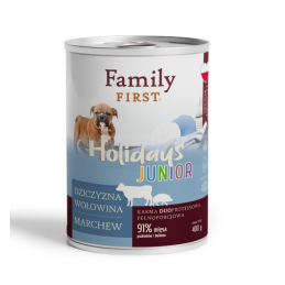 Family First Holidays dziczyzna, wołowina junior 400 g