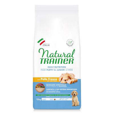 Trainer Natural Trainer kurczak puppy duże rasy 12 kg × 2