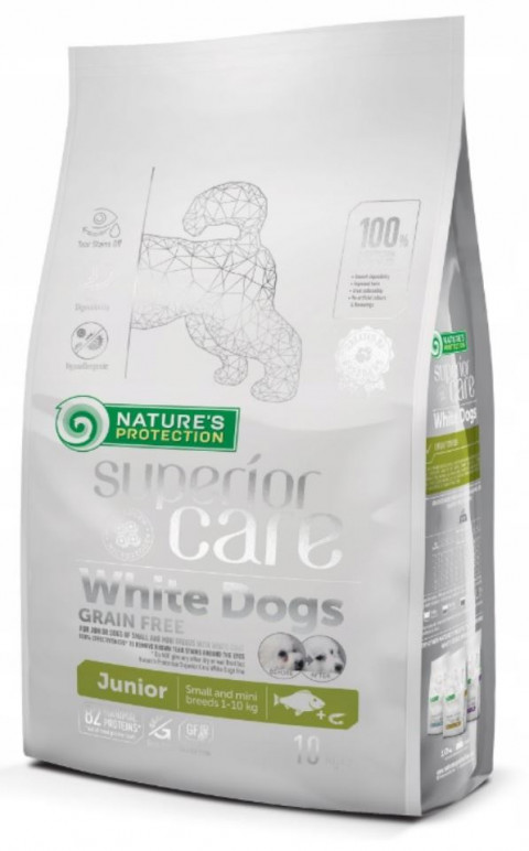 Nature's Protection Superior Care białoryba junior małe rasy 10 kg