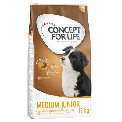 Concept for Life Medium jagnięcina junior średnie rasy 12 kg × 2