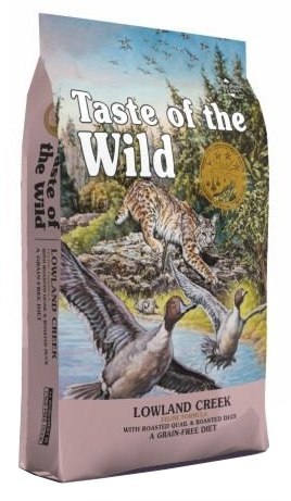 Taste of the Wild Lowland Creek indyk, kaczka, kurczak, przepiórka adult 6,6 kg