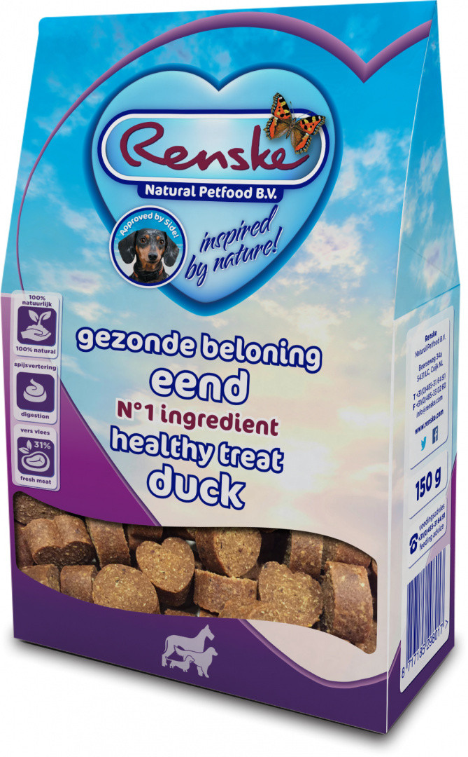 Renske Healthy Treat kaczka 150 g