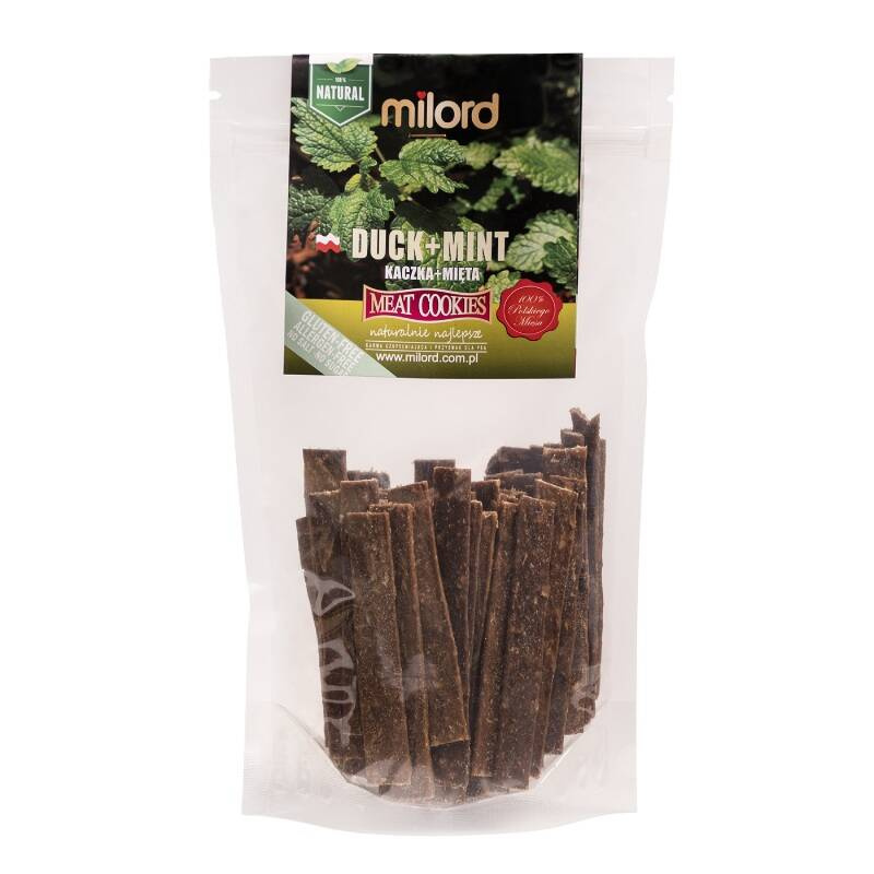 Milord kaczka z miętą paski 70 g
