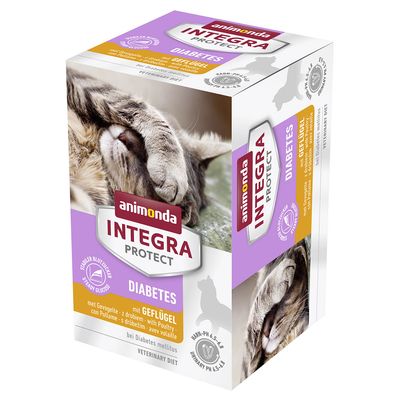 Animonda Integra Protect Diabetes drób adult 100 g × 6