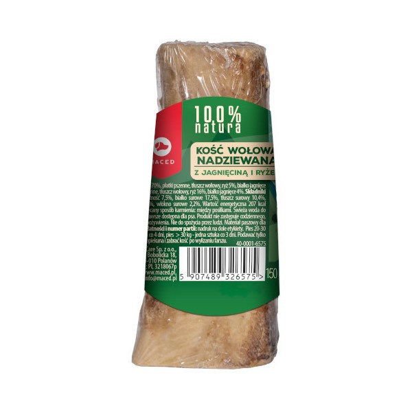 Maced 100% Natura jagnięcina z ryżem 150 g