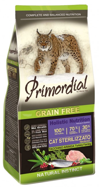Primordial indyk, śledź adult 6 kg