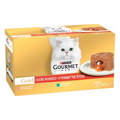 Purina Gourmet Gold mix smaków w sosie 85 g × 4