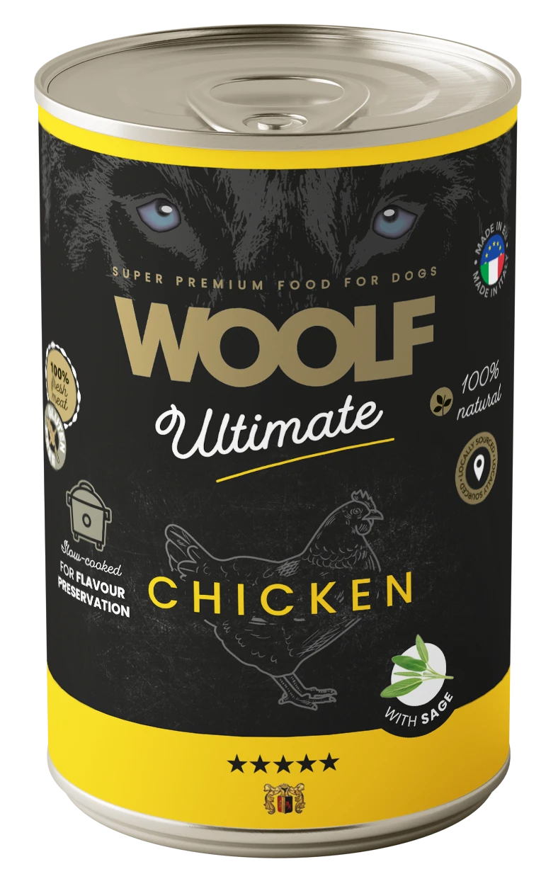 Woolf Ultimate kurczak adult 400 g