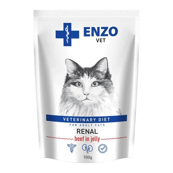 Enzo Vet Renal wołowina w galaretce adult 100 g