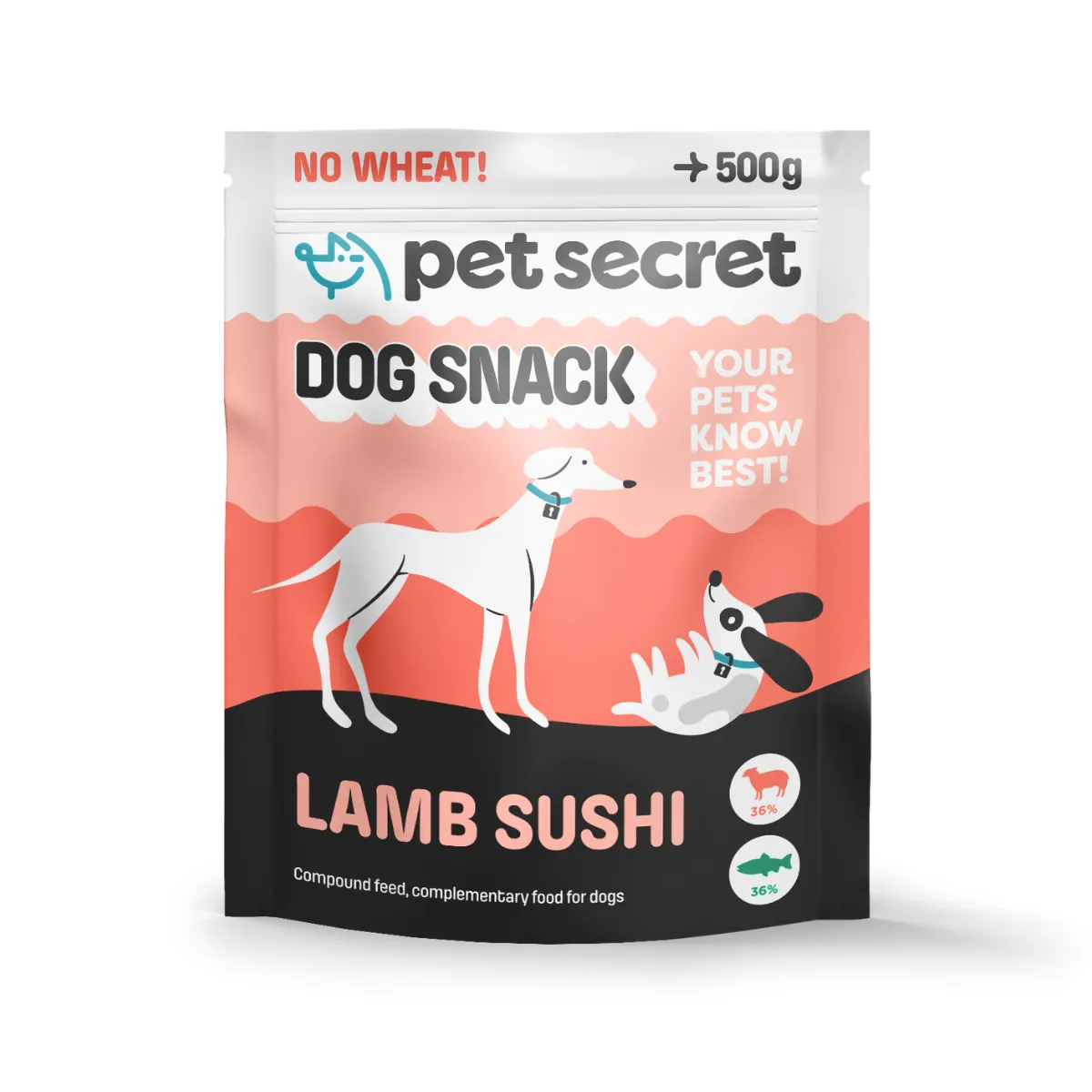 Pet Secret sushi z jagnięciną 500 g