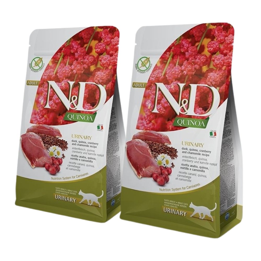 Farmina N&D Quinoa Urinary kaczka z quinoa 5 kg × 2
