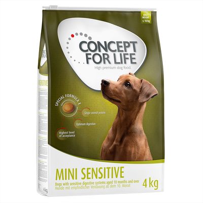 Concept for Life Mini Sensitive jagnięcina małe rasy 4 kg × 2
