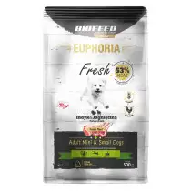 BioFeed Euphoria Fresh indyk, jagnięcina adult małe rasy 500 g