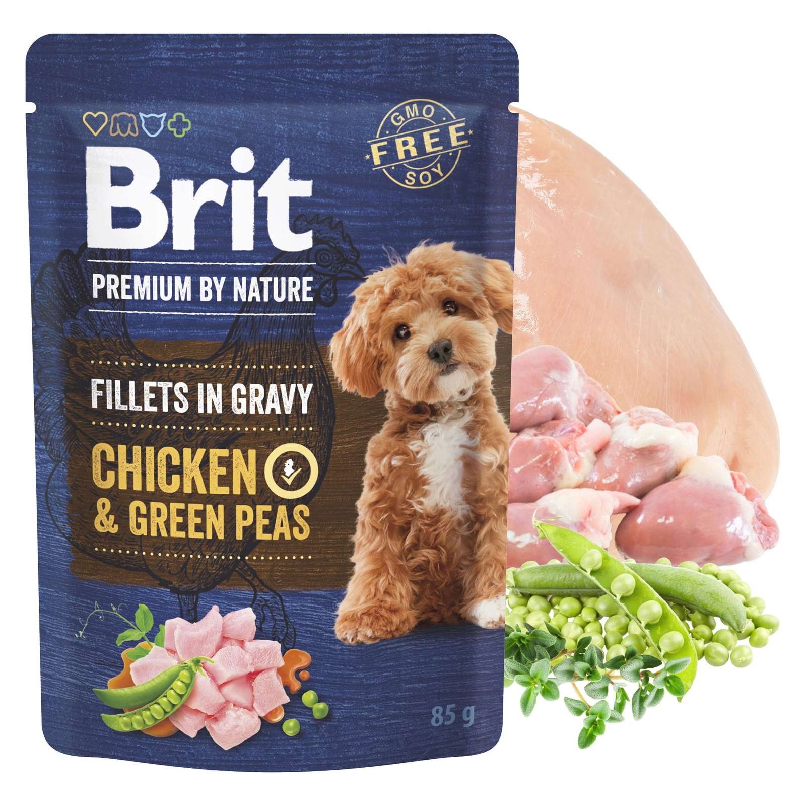 Brit By Nature kurczak 85 g