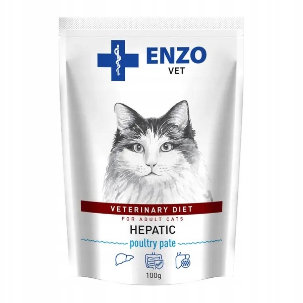 Enzo Vet Hepatic drób pasztet adult 100 g